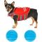 Show in main carousel: Frisco Neoprene Life Jacket, Medium + Floating Fetch Ball No Squeak Dog Toy, Blue, Medium, 2-pack slide 1 of 9