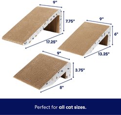 Frisco Nesting Cat Scratcher Toy with Catnip, Modern Terrazzo slide 2 of 4