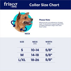 Frisco Nighttime Safety LED Necklace, Medium