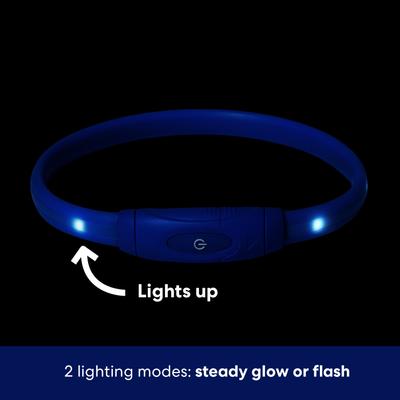 Show full view: Frisco Nighttime Safety LED Necklace, Medium slide 4 of 9