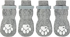 Frisco Non-Skid Cable Knit Dog Socks, Size 4