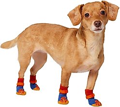 Frisco Non-Skid Colorblock Dog Socks, Size 2 slide 1 of 7