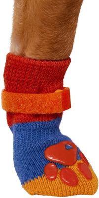 Show full view: Frisco Non-Skid Colorblock Dog Socks, Size 2 slide 6 of 10