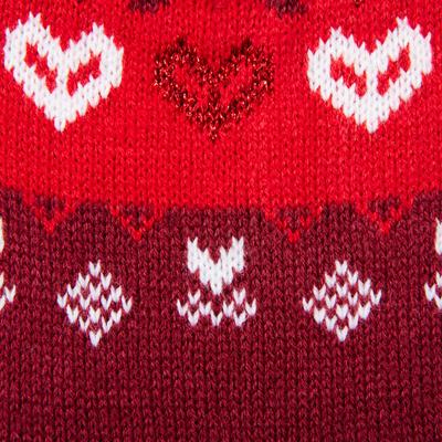 Show full view: Frisco Nordic Sequin Dog & Cat Sweater Dress, X-Large slide 6 of 10