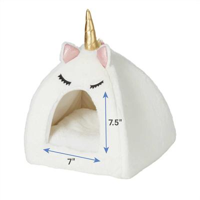 Show full view: Frisco Novelty Unicorn Covered Bed + Cactus Cat Scratching Post, 22-in slide 3 of 9