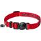 Show in main carousel: Frisco Nylon Personalized Breakaway Cat Collar with Bell, Red, 8 to 12-in neck, 3/8-in wide slide 3 of 9
