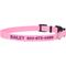 Show in main carousel: Frisco Nylon Personalized Dog Collar, Pink, Medium: 14 to 20-in neck, 3/4-in wide slide 1 of 9