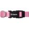 Show in main carousel: Frisco Nylon Personalized Dog Collar, Pink, Small: 10 to 14-in neck, 5/8-in wide slide 6 of 10