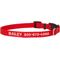 Show in main carousel: Frisco Nylon Personalized Dog Collar, Red, Medium: 14 to 20-in neck, 3/4-in wide slide 1 of 9