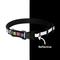 Show in main carousel: Frisco Nylon Reflective Dog Collar, Black, Medium slide 4 of 9