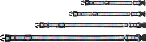 Show full view: Frisco Nylon Reflective Dog Collar, Black, X-Small slide 5 of 9