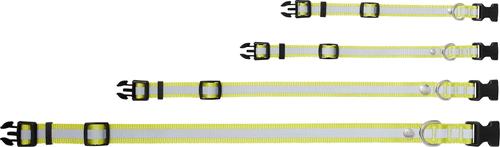 Show full view: Frisco Nylon Reflective Dog Collar, Limeade, X-Small slide 6 of 10