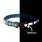 Show in main carousel: Frisco Nylon Reflective Dog Collar, Midnight Blue, Medium slide 4 of 9