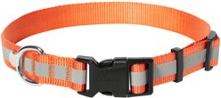 Frisco Nylon Reflective Dog Collar, Orange, Large/X-Large