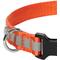 Show in main carousel: Frisco Nylon Reflective Dog Collar, Orange, Medium slide 2 of 9