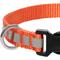 Show in main carousel: Frisco Nylon Reflective Dog Collar, Orange, Small slide 2 of 9
