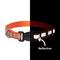 Show in main carousel: Frisco Nylon Reflective Dog Collar, Orange, Small slide 4 of 9