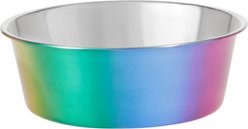 Frisco Ombre Rainbow Design Stainless Steel Dog & Cat Bowl, 4 Cups slide 1 of 8