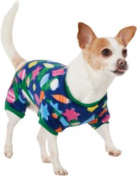 Frisco Cozy Fleece Dog & Cat Pajamas, Ornament, X-Small slide 2 of 8