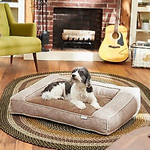 Frisco Orthopedic Sofa Cat & Dog Bed with Removable Cover, Beige, Medium