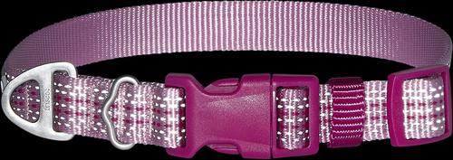 Show full view: Frisco Outdoor Frisco Outdoor Ultra Reflective Nylon Dog Collar, Shadow Purple, Medium - Neck: 14-20-in, Width: 3/4-in slide 4 of 8