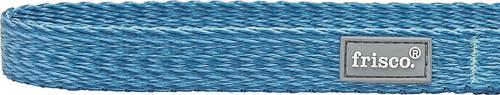 Show full view: Frisco Outdoor Heathered Nylon Collar, River Blue, Large, Neck: 18 -26-in, Width: 1-in + Dog Leash, River Blue, Large - Length: 6-ft, Width: 1-in slide 3 of 9