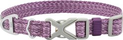 Frisco Outdoor Heathered Nylon Collar, Shadow Purple, MD - Neck: 14-20-in, Width: 3/4-in