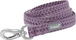 Frisco Outdoor Heathered Nylon Leash, Shadow Purple, LG - Length: 6-ft, Width: 1-in