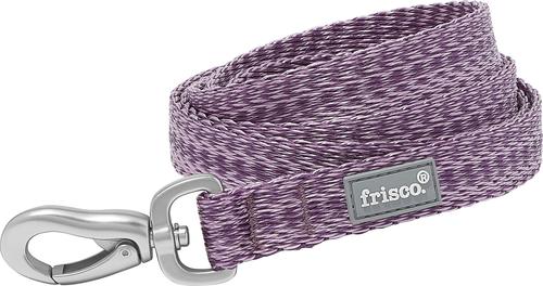 Frisco Outdoor Heathered Nylon Leash, Mars Red, MD - Length: 6-ft, Width: 3/4-in