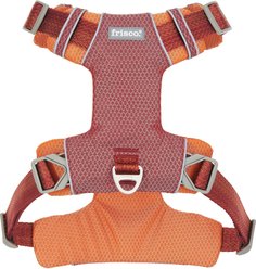 Frisco Outdoor Lightweight Ripstop Nylon Dog Harness, Mars Red, XL - Girth: 32 - 44-in