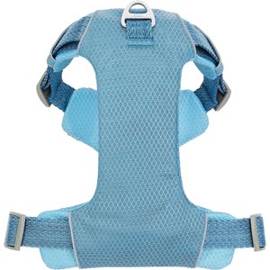 Frisco Outdoor Lightweight Ripstop Nylon Dog Harness, River Blue, L - Girth: 24 - 34-in