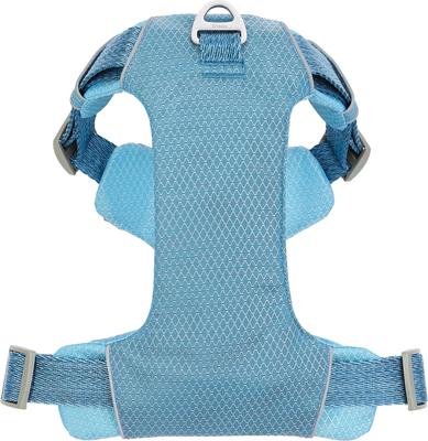 Show full view: Frisco Outdoor Lightweight Ripstop Nylon Dog Harness, River Blue, L - Girth: 24 - 34-in slide 4 of 8