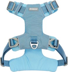 Frisco Outdoor Lightweight Ripstop Nylon Dog Harness, River Blue, XL - Girth: 32 - 44-in