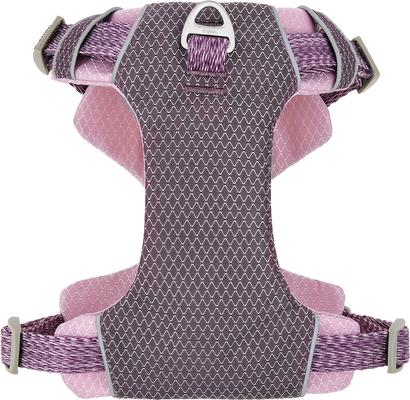 Show full view: Frisco Outdoor Lightweight Ripstop Nylon Dog Harness, Shadow Purple, S - Girth: 16 - 22-in slide 3 of 7