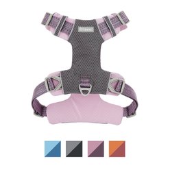 Frisco Outdoor Lightweight Ripstop Nylon Dog Harness, Shadow Purple, XL - Girth: 32 - 44-in slide 1 of 5