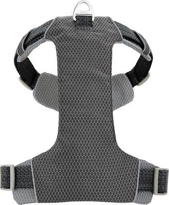 Show full view: Frisco Outdoor Lightweight Ripstop Nylon Dog Harness, Storm Gray, Extra Large, Neck: 22 to 34-in, Girth: 32 to 44-in slide 3 of 7