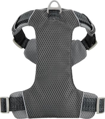 Show full view: Frisco Outdoor Lightweight Ripstop Nylon Dog Harness, Storm Gray, L - Girth: 24 - 34-in slide 3 of 7
