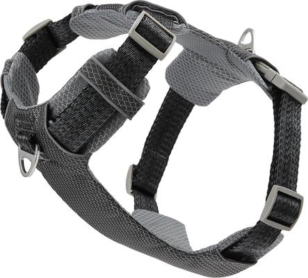 Show full view: Frisco Outdoor Lightweight Ripstop Nylon Dog Harness, Storm Gray, L - Girth: 24 - 34-in slide 4 of 7