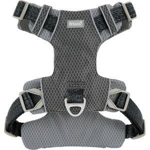 Frisco Outdoor Lightweight Ripstop Nylon Dog Harness, Storm Gray, M - Girth: 20 - 28-in