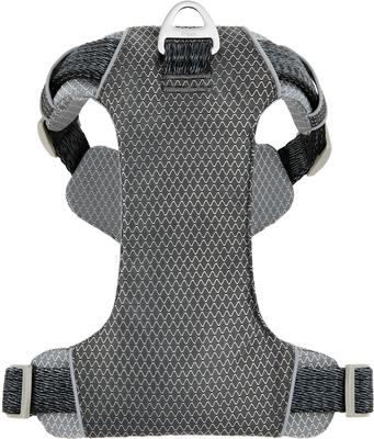 Show full view: Frisco Outdoor Lightweight Ripstop Nylon Dog Harness, Storm Gray, M - Girth: 20 - 28-in slide 3 of 7