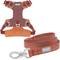 Show in main carousel: Frisco Outdoor Lightweight Ripstop Nylon Harness, Flamepoint Orange, Small, Neck: 13 to 19-in, Girth: 16 to 22-in + Heathered Dog Leash, Flamepoint Orange, Small - Length: 6-ft, Width: 5/8-in slide 1 of 10