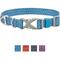 Show in main carousel: Frisco Outdoor Lightweight Ripstop Nylon Harness, River Blue, Medium, Neck: 15 to 23-in, Girth, 20 to 28-in + Heathered Nylon Collar, River Blue, Medium - Neck: 14-20-in, Width: 3/4-in slide 6 of 10