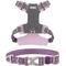 Show in main carousel: Frisco Outdoor Lightweight Ripstop Nylon Harness, Shadow Purple, Small, Neck: 13 to 19-in, Girth: 16 to 22-in + Heathered Nylon Collar, Shadow Purple, Small - Neck: 10-14-in, Width: 5/8-in slide 1 of 10