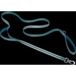 Show in main carousel: Frisco Outdoor Nylon Reflective Comfort Padded Dual Handles Dog Leash, Bayou Teal, MD - Length: 6-ft, Width: 3/4-in slide 3 of 8