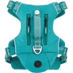 Frisco Outdoor Premium Ripstop Nylon Dog Harness with Pocket, Bayou Teal, S - Girth: 16 - 22-in