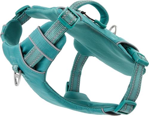 Show full view: Frisco Outdoor Premium Ripstop Nylon Dog Harness with Pocket, Bayou Teal, S - Girth: 16 - 22-in slide 4 of 7