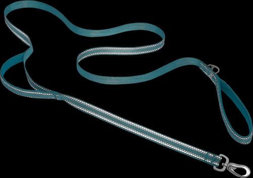 Show full view: Frisco Outdoor Premium Ripstop Nylon Harness with Pocket, Bayou Teal, Large, Neck: 18 to 28-in, Girth 24 to 34-in + Reflective Comfort Padded Dog Leash, Bayou Teal, Large - Length: 6-ft, Width: 1-in slide 8 of 10
