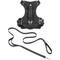 Show in main carousel: Frisco Outdoor Premium Ripstop Nylon Harness with Pocket, Midnight Black, X-Large- Girth: 32-44-in + Reflective Comfort Padded Dog Leash, Midnight Black, Large - Length: 6-ft, Width: 1-in slide 1 of 10