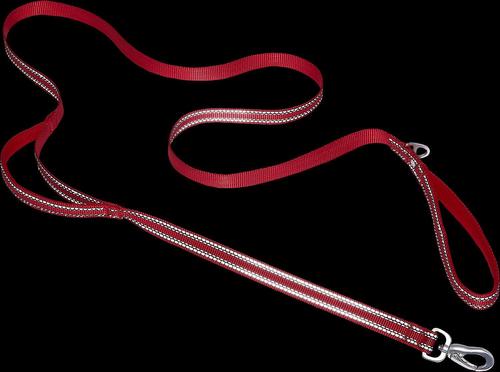 Show full view: Frisco Outdoor Premium Ripstop Nylon Harness with Pocket, Sunset Orange, Extra Large, Neck: 22 to 34-in, Girth: 32 to 44-in + Reflective Comfort Padded Dog Leash, Sunset Orange, Large - Length: 6-ft, Width: 1-in slide 8 of 10