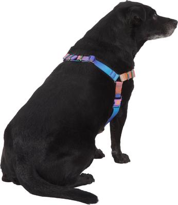 Show full view: Frisco Outdoor Purple Ombre Style Dog Harness, M - Girth: 20-28-in slide 4 of 7